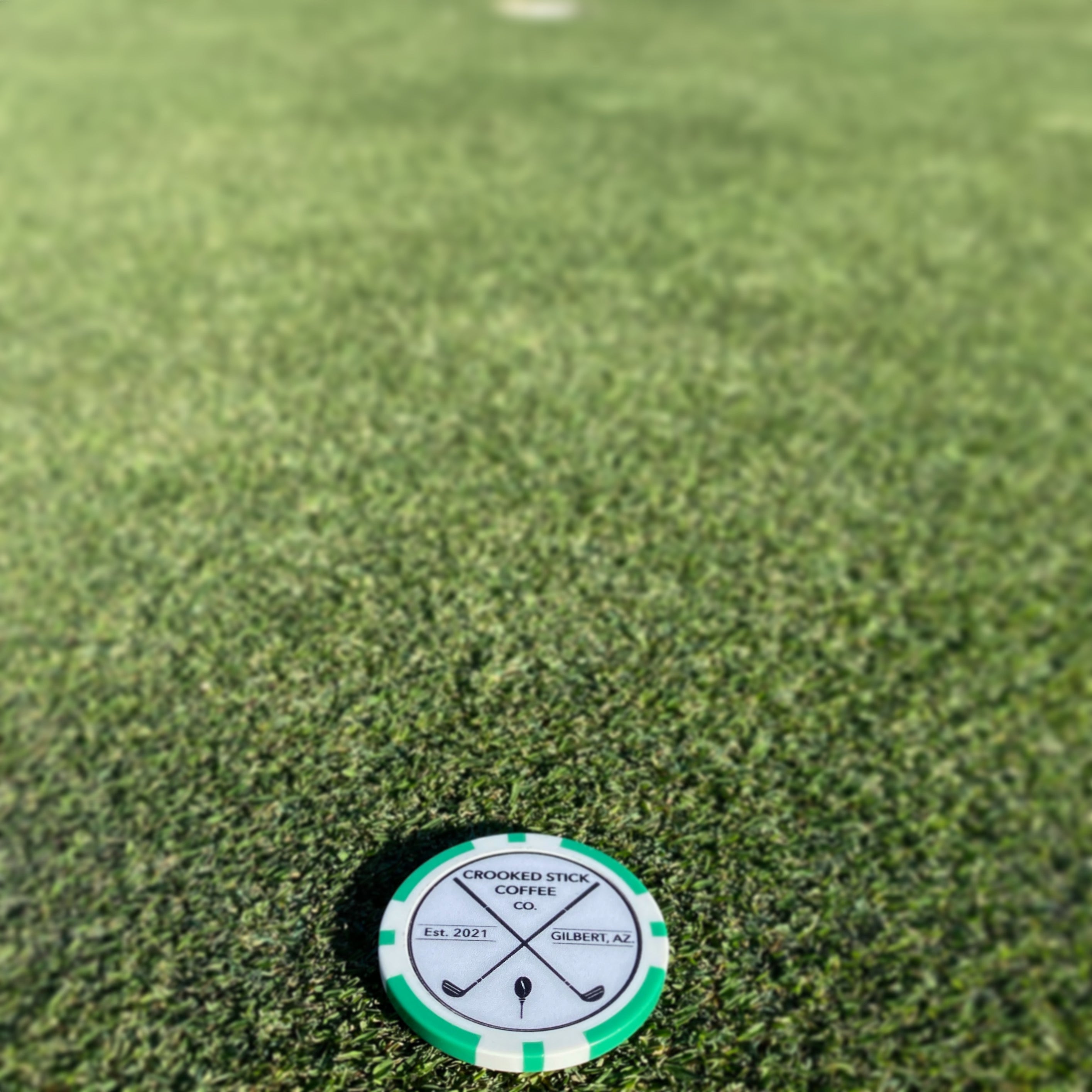 Crooked Stick Coffee Ball Marker – Crooked Stick Coffee Company